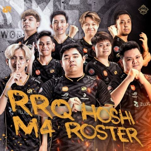 RRQ Hoshi Resmikan Roster untuk Bertarung di M4, Ada Perubahan Formasi?